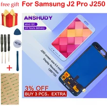 Для Samsung J250F LCD J2 Pro J250 сенсорный экран дигитайзер Датчик в сборе