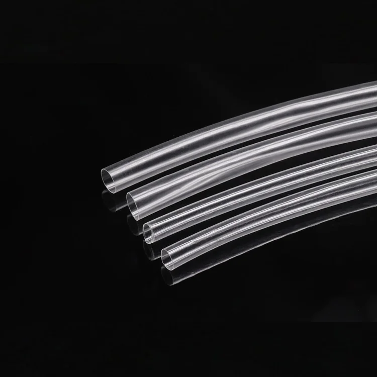 Diameter 3.5mm Super Thin Wall Flexible Earphone Line Heat Shrinkage Tube Cover Soft Professional Audio Wire Sleeve Wrap Clear |