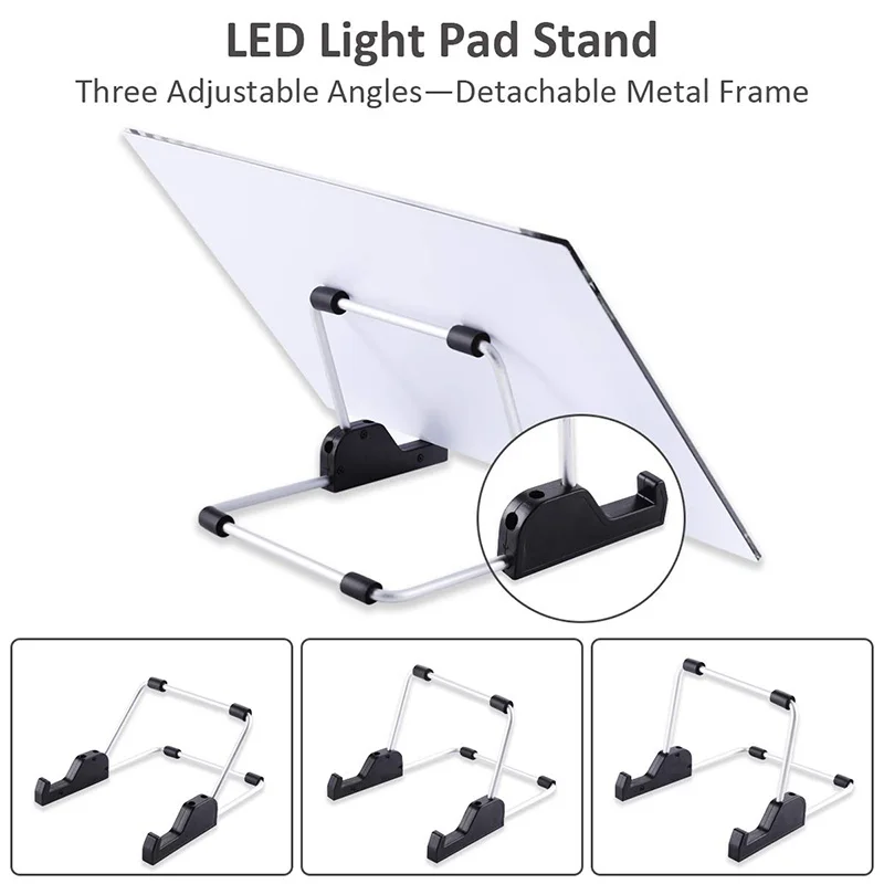 

Foldable Stand for Diamond Painting Light Pad Board for 5d Diamond Art Tools Accessories A4 Led Light Stand