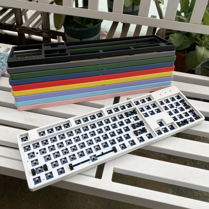 Механическая клавиатура 87 104 раскладка ABT Горячая замена Type-c RGB PCB цветной