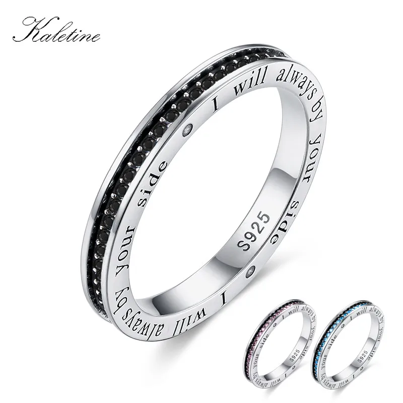 KALETINE мужское Аутентичное цветное кольцо с фианитами для женщин и мужчин