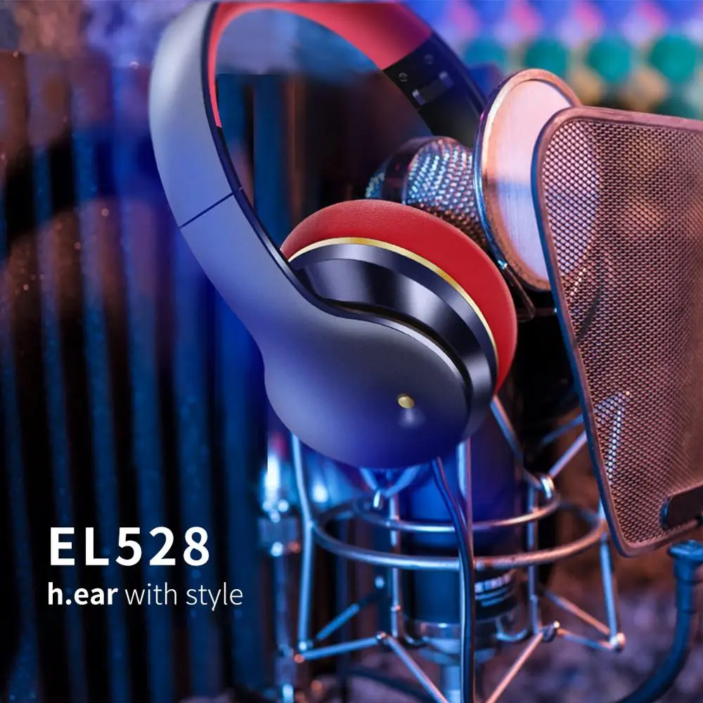 Активный Шум шумоподавления наушники Bluetooth с микрофоном глубокий бас