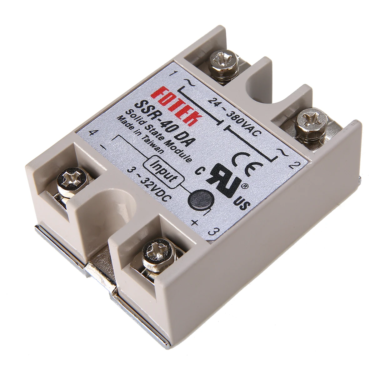 24 380V 40A SSR 40 DA прочное твердотельное реле для ПИД регулятора температуры
