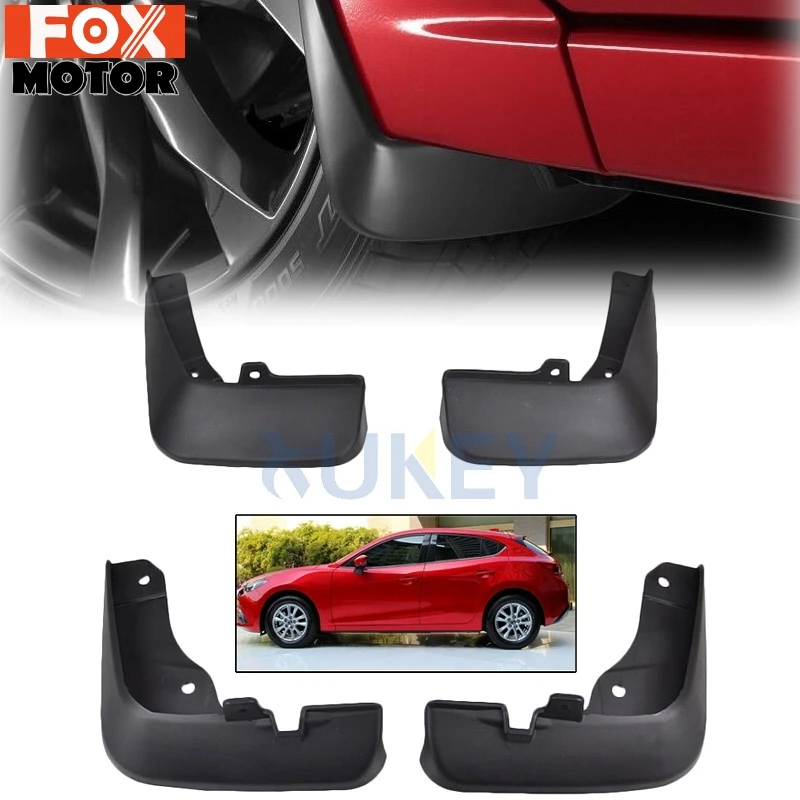 Для Mazda 3 (BM) Axela Hatchback набор автомобильных брызговиков Брызговики крыло 2014 2015 2016