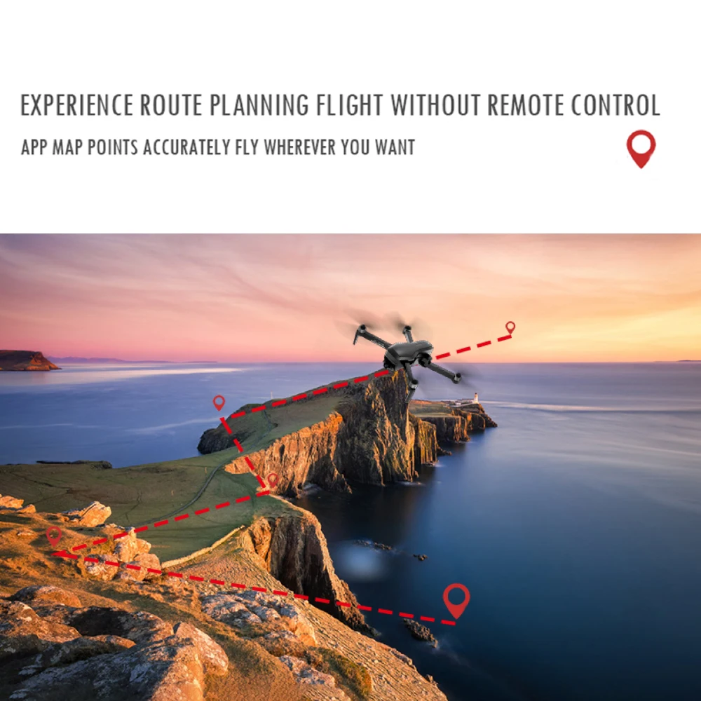 CONUSEA 2020 Новинка X7PRO 2 GPS Дрон 4K камера трехосевой стабилизатор искусственный Wi Fi