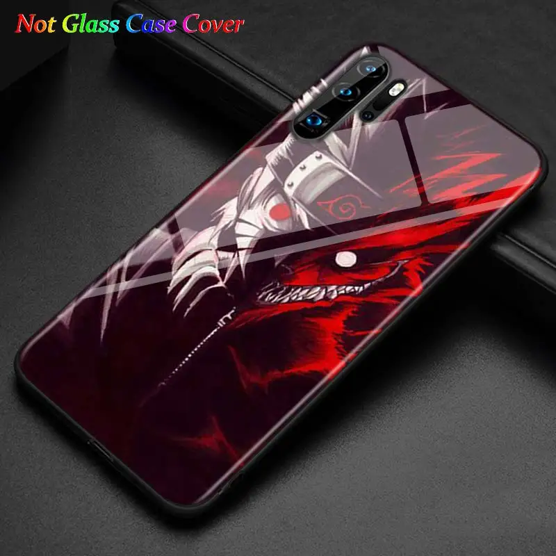 Наруто Мода для huawei P Smart Z Plus P30 P20 Pro P10 P9 P8 Lite Plus супер яркий черный чехол для телефона - Цвет: Style 09