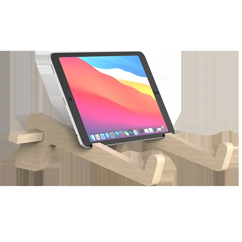 Laptop vertical wooden stand increased height cooling base MacBook Air Pro 13 15 inch desktop | Компьютеры и офис