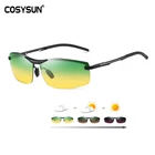 Солнцезащитные очки Мужские фотохромные, роскошные поляризационные, для дневного и ночного видения, с защитой от ультрафиолета, 2021