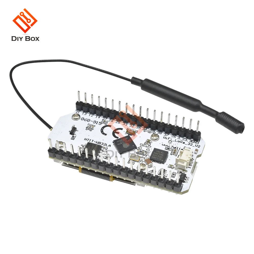 868 МГц-915 МГц SX1276 ESP32 LoRa 0,96 дюймовый синий OLED дисплей Bluetooth wifi Lora комплект 32 модуля IOT макетная плата для Arduino