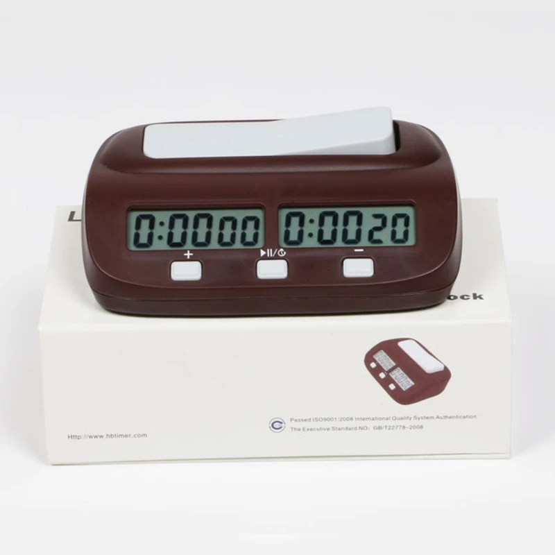 

Digital Professional Chess Clock Count Up Down Timer Electronic Chess Clock Competition Board Game Chess Watch H053