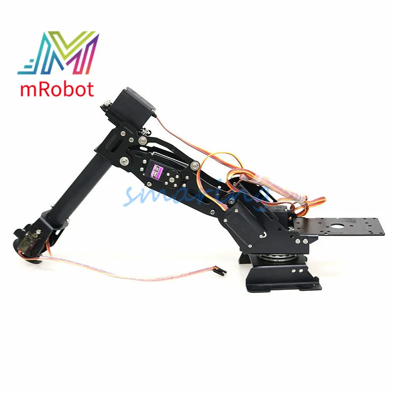 Робот-рука из алюминиевого сплава с сервокомплектом 7DOF Роботизированная база