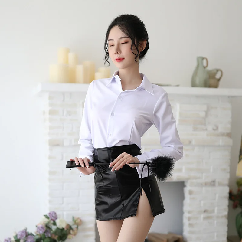 

Новые эротические медсестра равномерной, сексуальное нижнее белье, рубашка, юбка из искусственной кожи, костюм, сексуальный костюм косплей,...