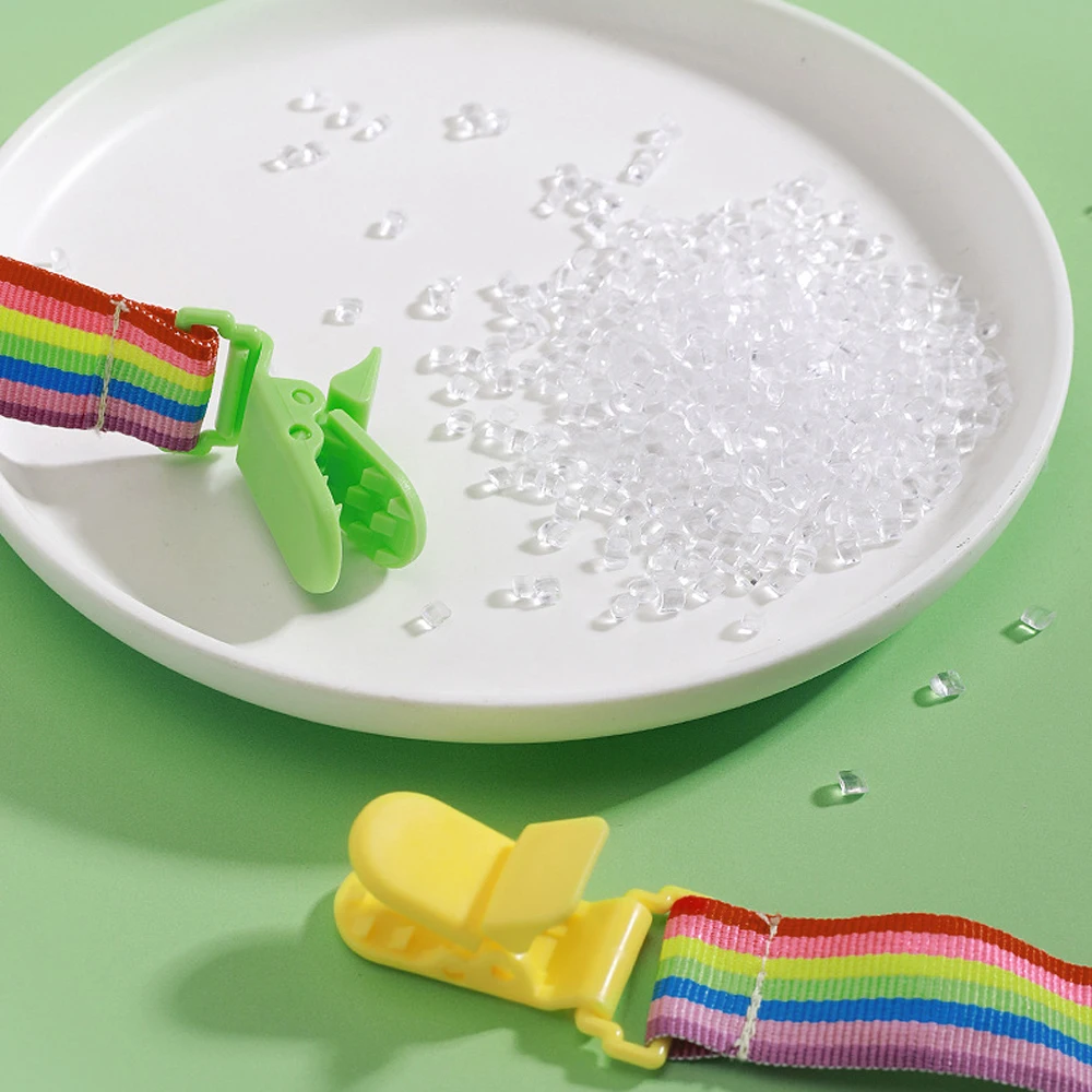 

Baby Pacifier Chain Clip Pacifier Rainbow Lanyard Webbing Anti-drop Chain Baby Pacifier Strap Clothespin Nipple Chain