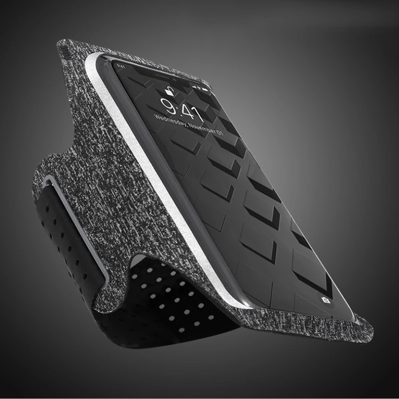 

7inch Slim Breathable Running Phone Holder Case Sport Mobile Phone Armband Smartphone Arm Band