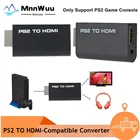 Адаптер PS2 в HDMI-совместимый с 480i480p576i аудио и видео преобразователь с аудиовыходом 3,5 мм поддерживает режимы отображения PS2