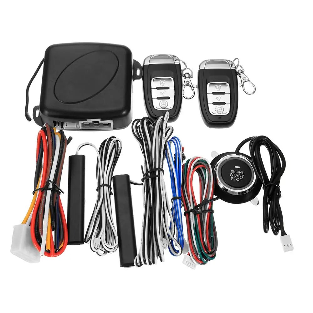 9 шт. сделай сам автомобильный внедорожник БЕСКЛЮЧЕВОЙ вход запуск двигателя