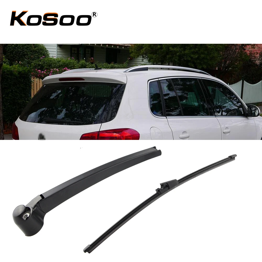 Автомобильная Задняя щетка автомобильного стеклоочистителя KOSOO для Volkswagen Tiguan 350