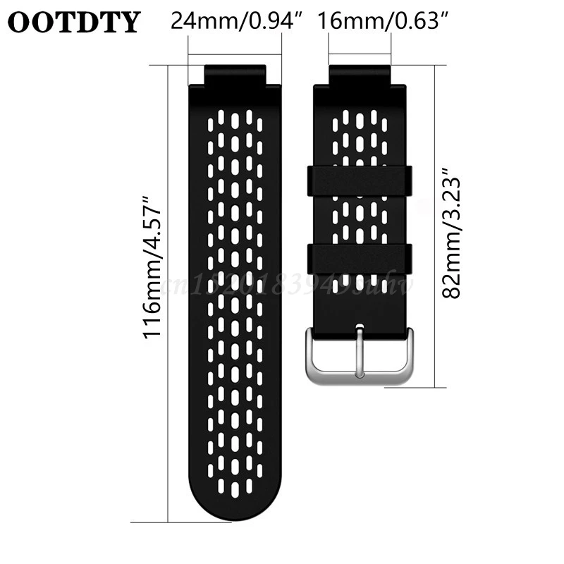 

2011 New Soft Silicone Replacement Watch Band Wrist Strap Breathable Sport Watch Bracelet For Garmin- Approach S4/S2 Vivoactive