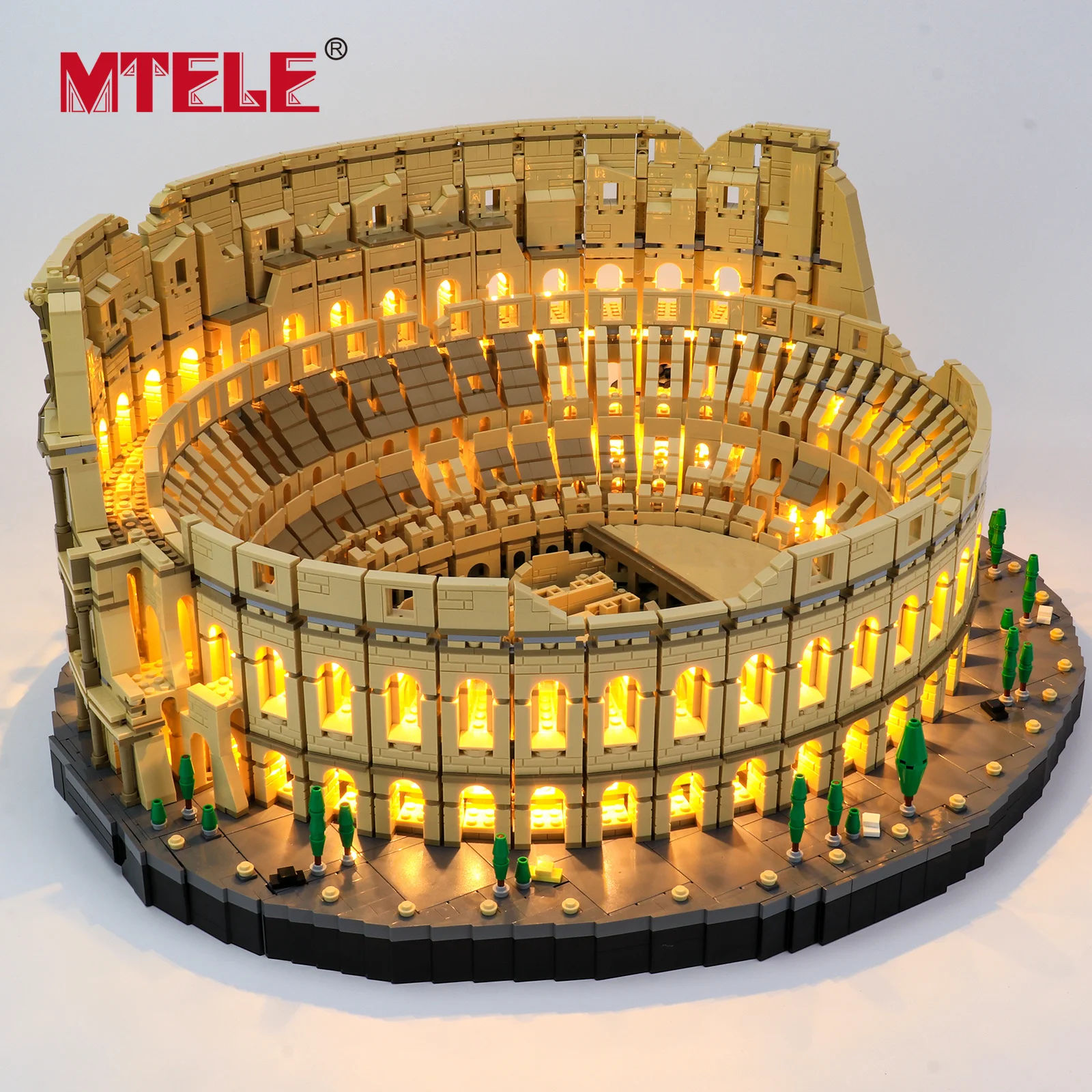 

MTELE Brand LED Light Kit For 10276 Colosseum