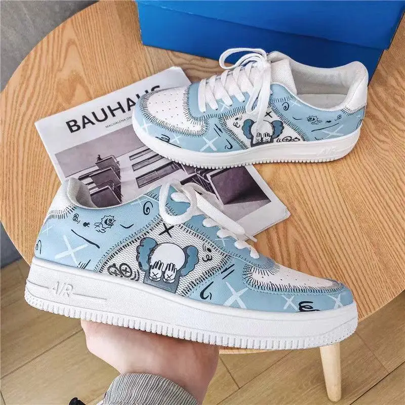 

Женские кроссовки на шнуровке, повседневная обувь с вырезами, дышащие холщовые туфли на плоской платформе, белые, на лето