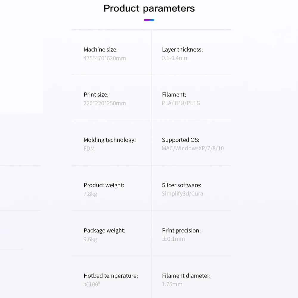 

Ender 3 V2 3D Printer Integrated Structure Design Silent Motherboard Resume Printing Function Carborundum Glass Platform