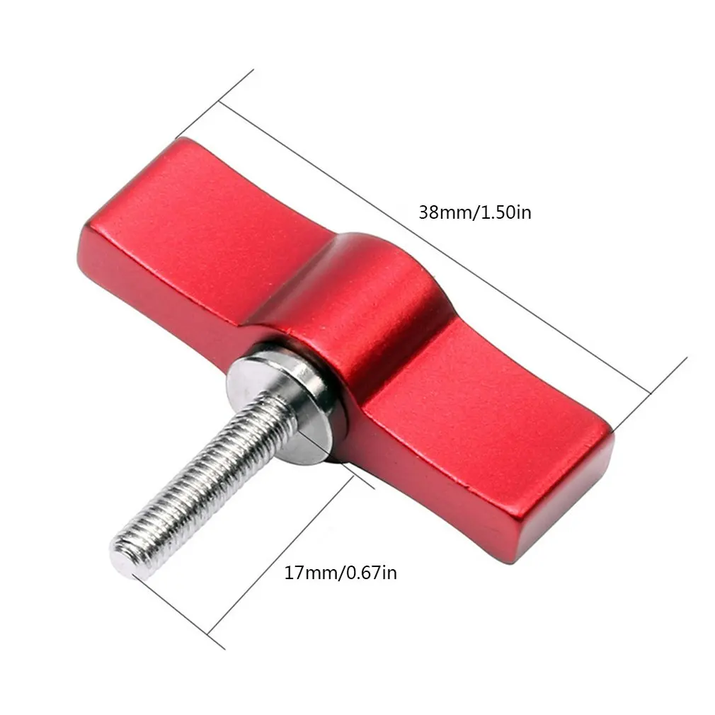 Aluminum Alloy SLR Camera Clamp T-wrench Screw Hand Tightening Adjust Locking Direction For Gopro Ants | Инструменты