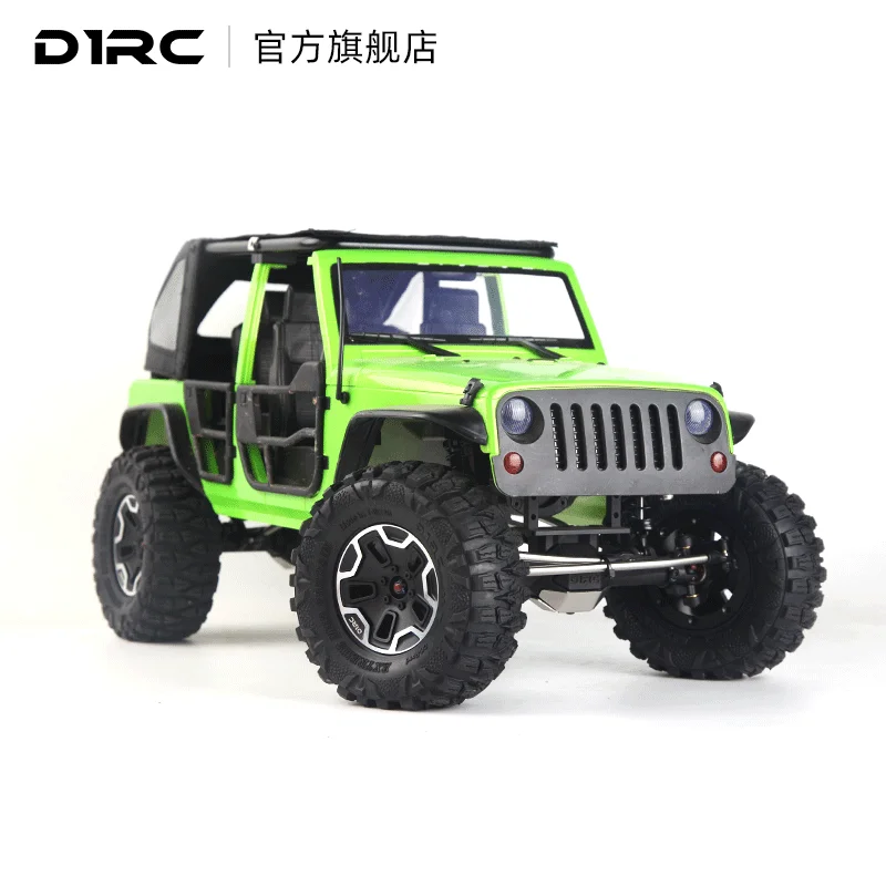 D1RC 2020 черный knightRock металлический rc Гусеничный автомобиль 1/10 RC Racing 310 мм Колесная