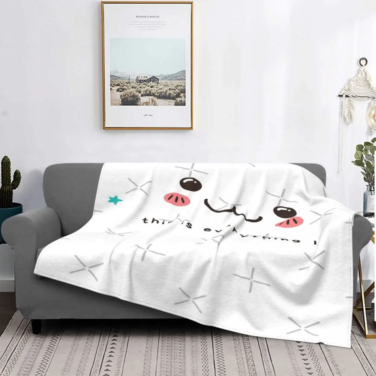 

Manta a cuadros para cama, manta con capucha, manta recep