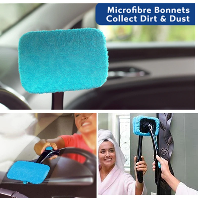 

Folding Car Water Spray Cleaning Brush Hurricane Windshield Rotating Fog Cleaning Brushes Glass Window Auto Windscreen Cleaner