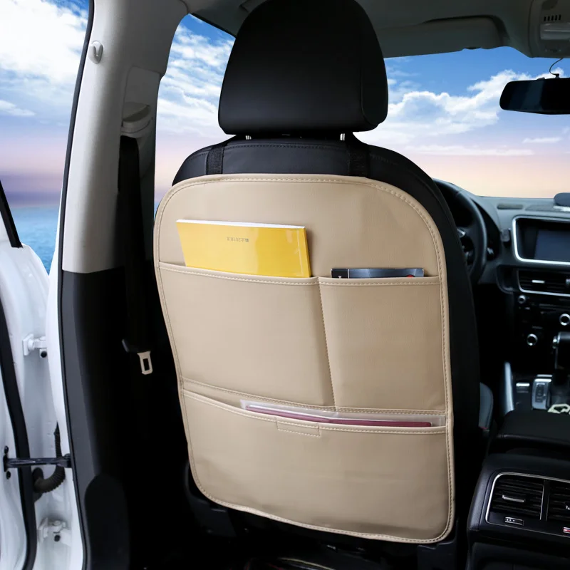 Многофункциональная сумка для хранения на заднее сиденье автомобиля защитная и