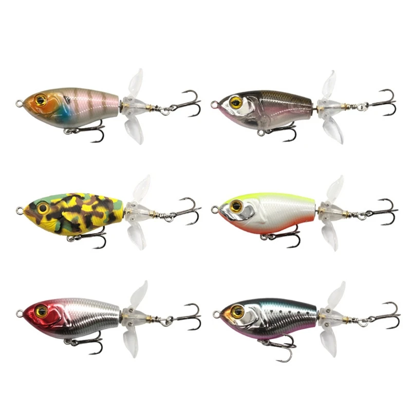 

Мягкая плавающая приманка для ловли карпа на щуку, вращающийся хвост, Поппер твердая наживка, 9 г, 16 г