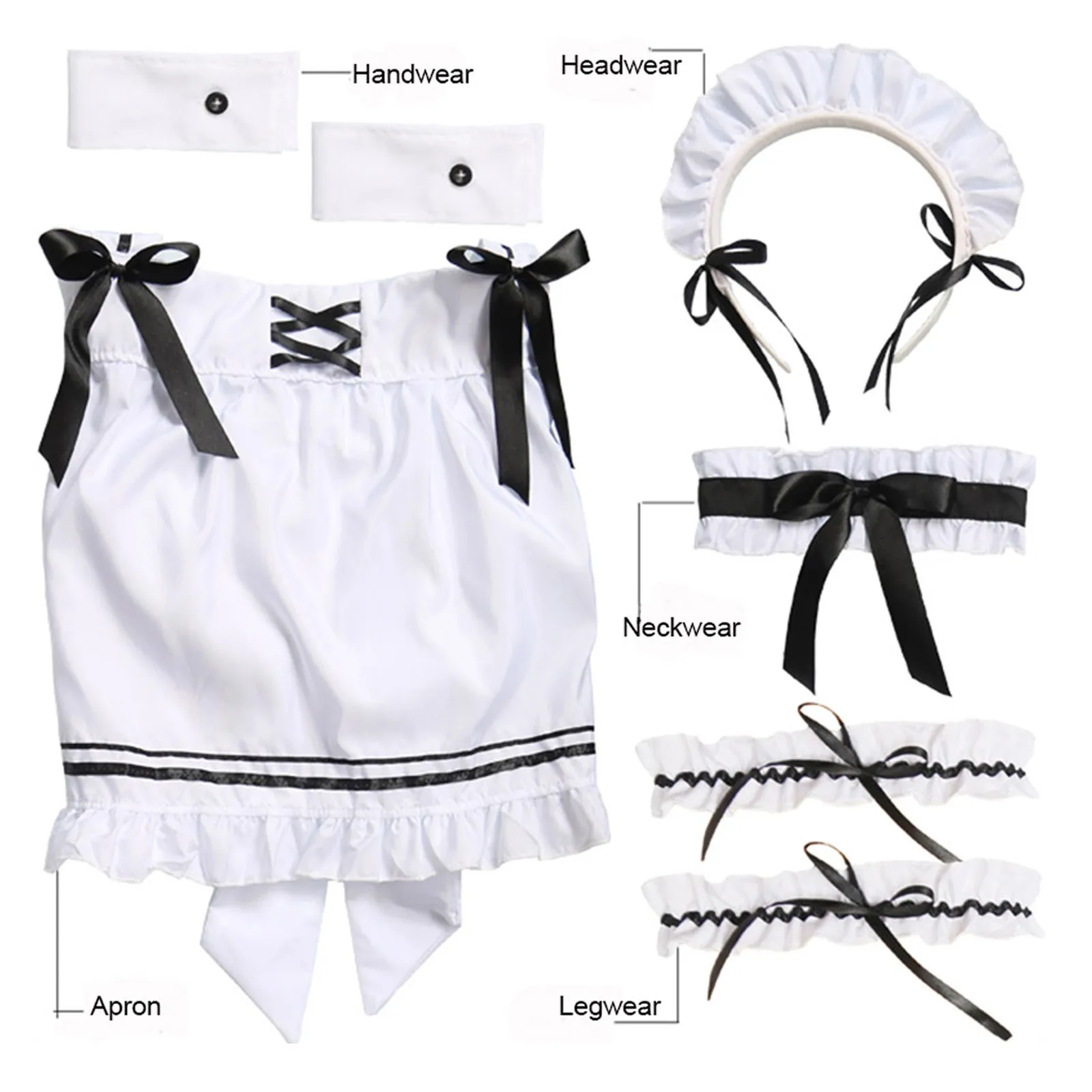 

Lolita Hot Costume Babydoll Dress Uniform Erotic Role Play Cute Live Show Women Sexy Lingerie Cosplay Costumes Maid Servant