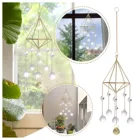 Хрустальные колокольчики от солнца, подвесные украшения для сада, свадебное украшение, подвеска на окно, украшение для дома, колокольчики от ветра