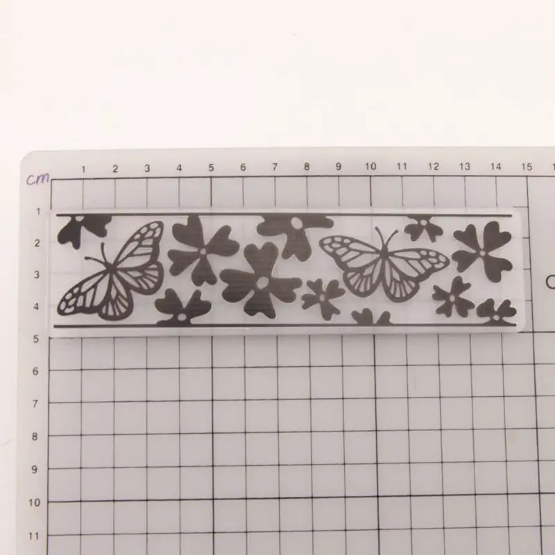 

Butterfly Flower Embossing Folder Stencil Template DIY Scrapbook Album Card Making Craft Decoration