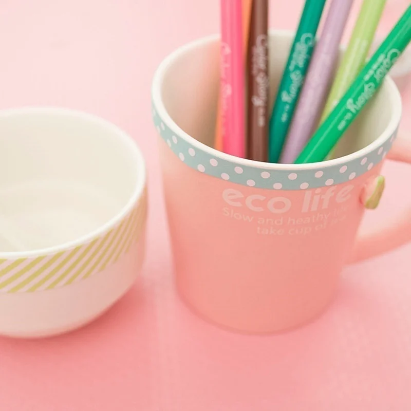 5 шт./лот цветные бумажные ленты ручной работы декоративная Васи лента клейкие