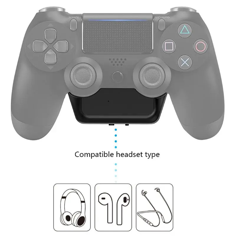 Беспроводной Bluetooth 5 0 аудио адаптер 3 мм наушники гарнитура приемник для PS4