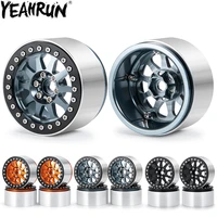 yeahrun 2 2 metal wheel hub beadlock wheel rims extended width 35mm for 110 axial wraith 90048 rr10 rc car wheels parts