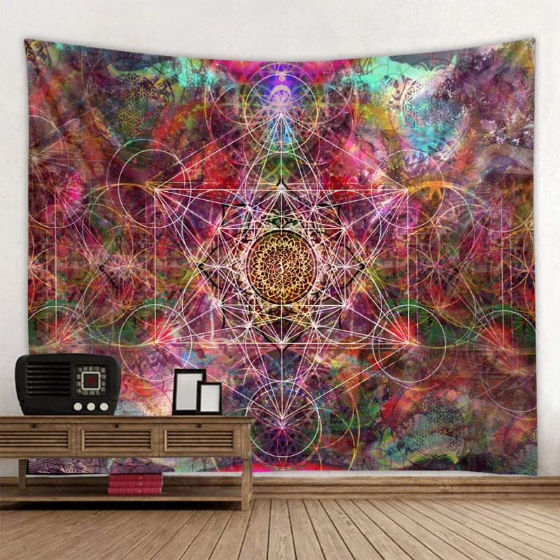 

Mandala tapestry hippie tapestry bohemian style decorative tapestry bedroom dormitory decorative tapestries