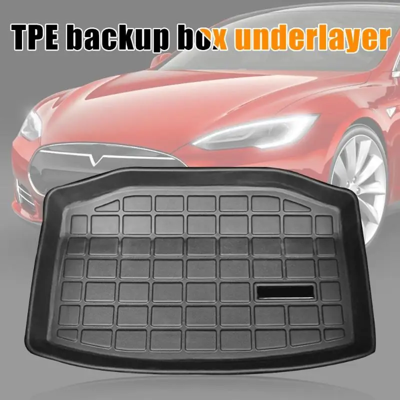 Автомобильный нескользящий ТПЭ водостойкий задний Грузовой лоток Kofferbak