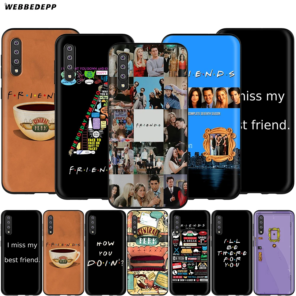 Webbedepp ДРУЗЬЯ Сезон ТВ чехол для Samsung Галактики A3 A5 A6 плюс A7 A8 A9 J6 M20 A10S A20S A30S A40S