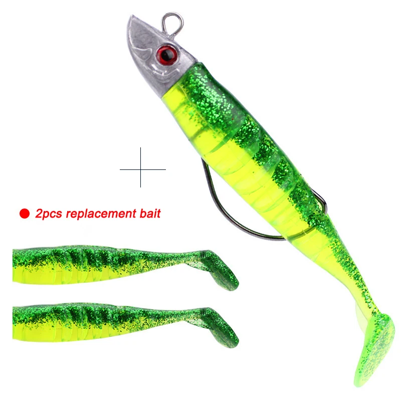 Как 3 шт./компл. приманка для рыбной ловли с морской окуней 9 см/11 см | Спорт и