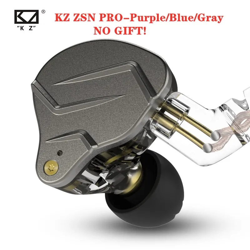 2020 KZ ZSN PRO X/ZSN PROX 1BA + 1DD гибридные Внутриканальные наушники HIFI DJ монитор для бега