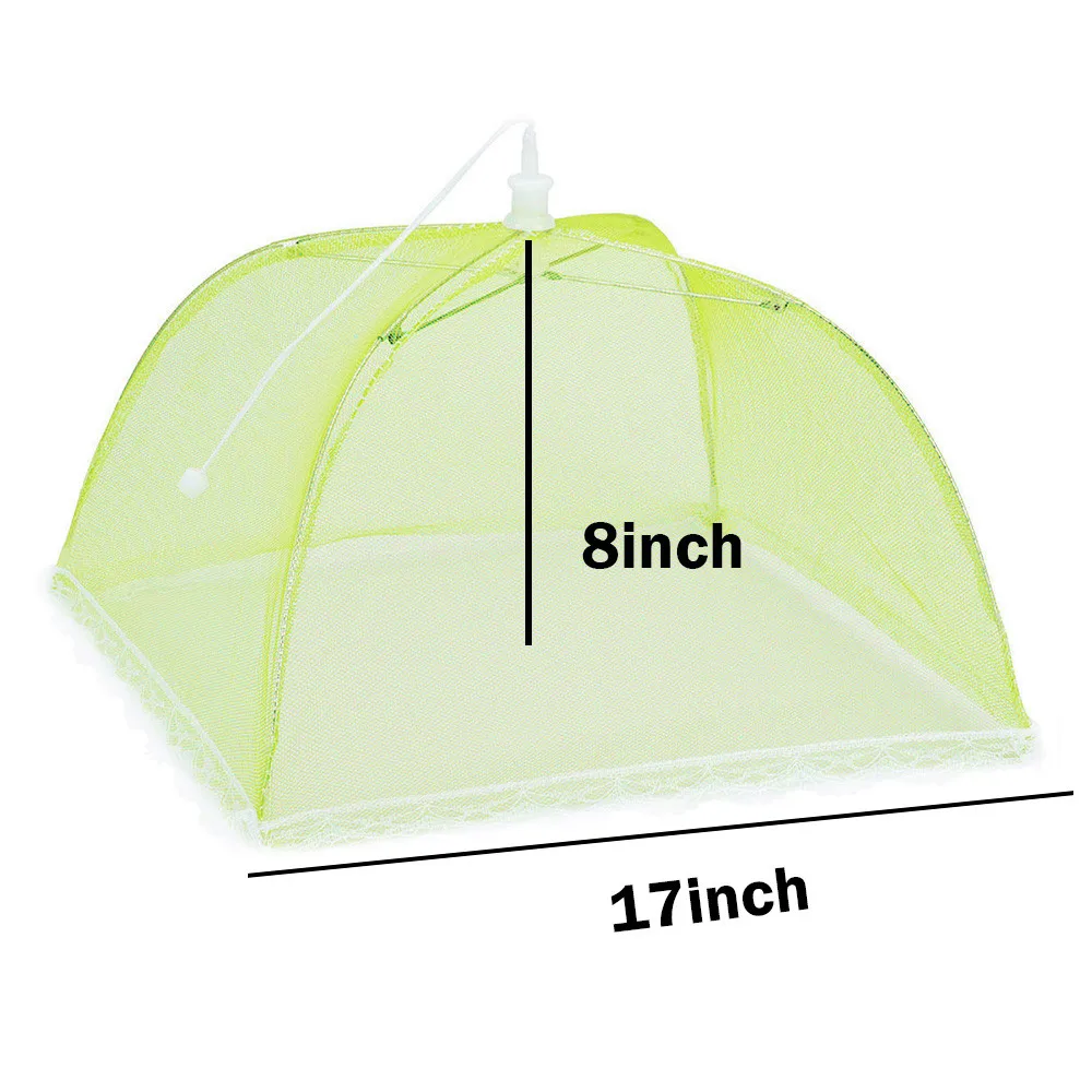 1PC Portable Umbrella Style Food Cover Anti Mosquito Meal Lace Table Home Using Kitchen Gadgets Cooking Tools | Дом и сад