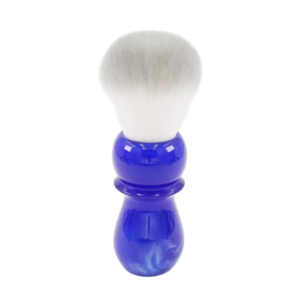 Щетка для бритья с ультратонкой Голубой Ручкой 24 мм|shaving brush|synthetic hair shaving brushhair brush |