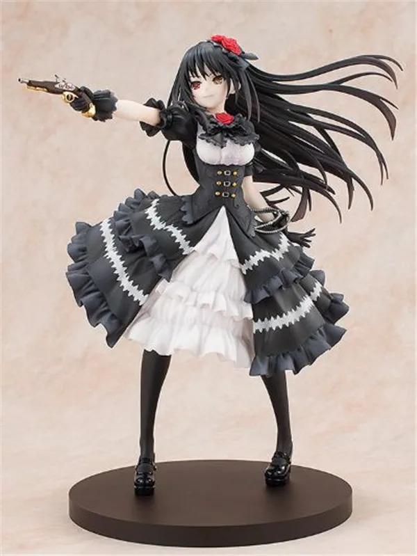 

23cm Date A Live Nightmare Tokisaki Kurumi figure Anime Action Figure PVC New Collection figures toys