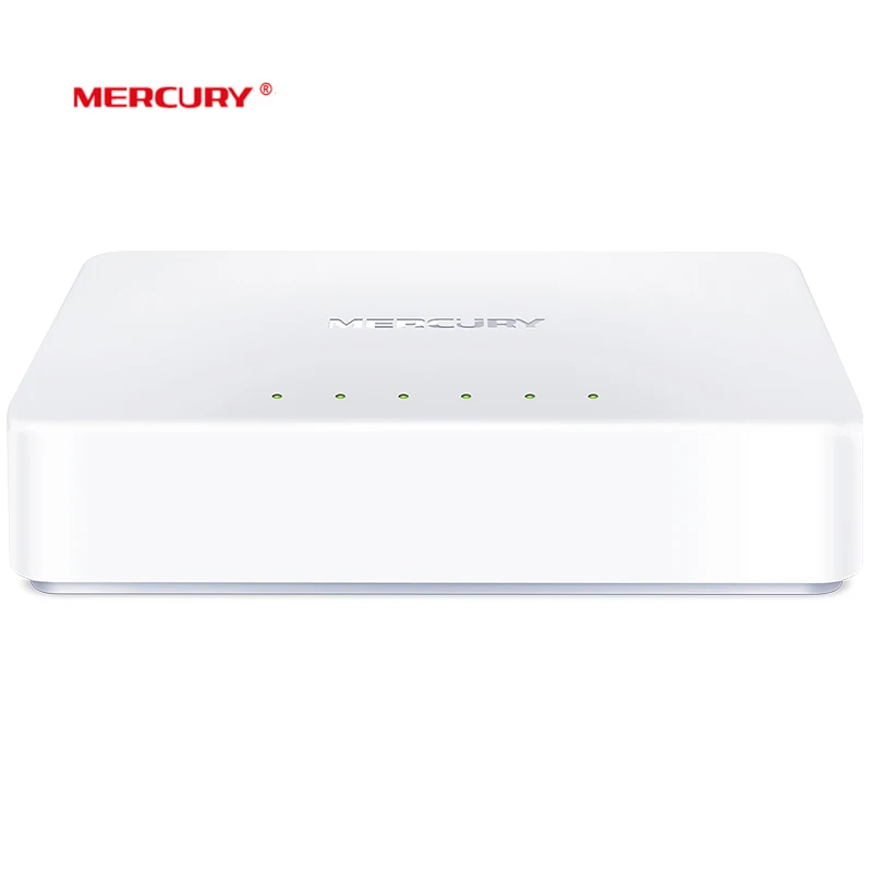Ртути S105C коммутатора Ethernet WiFi модуль, мини 5 Порты и разъёмы Настольный Ethernet сетевой коммутатор gigabit 10/100 Мбит сетевой концентратор, маленький, подключи и играй, легкая установка