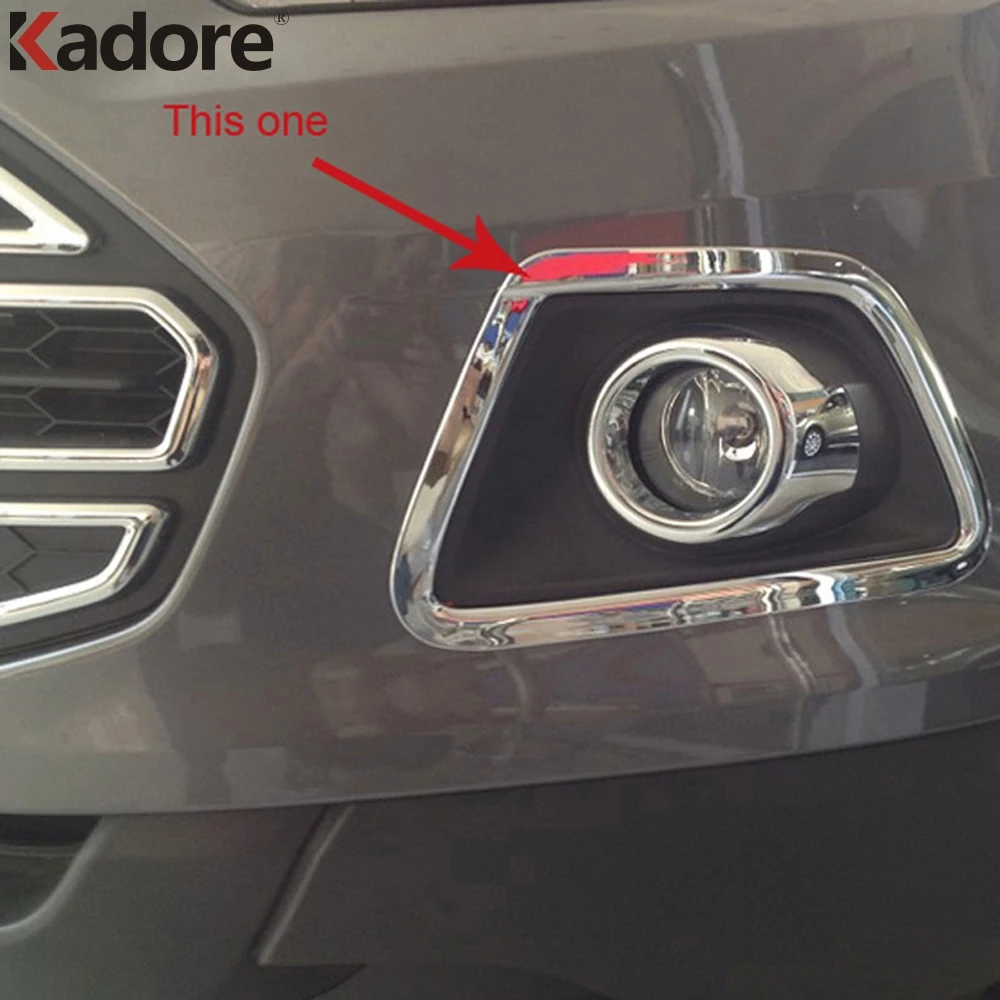 Для Ford Ecosport 2013 2014 2015 2016 хромированный передний противотуманный светильник