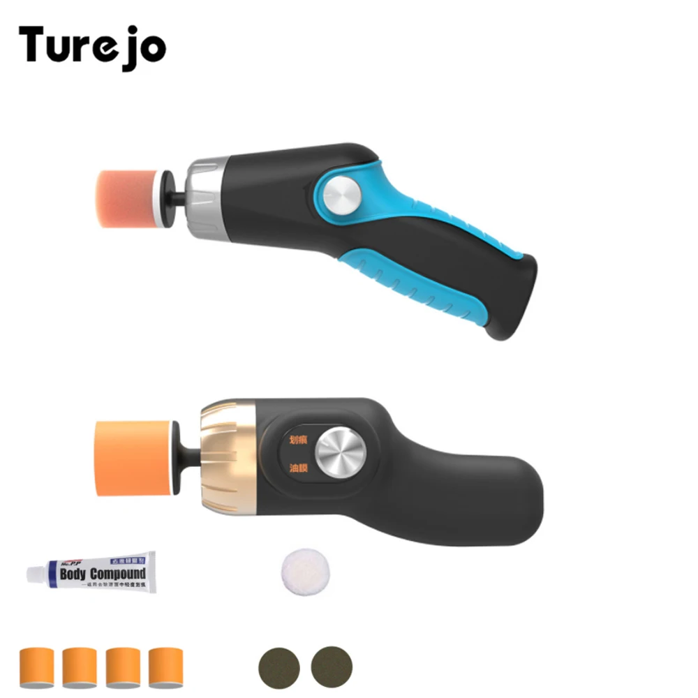 Электрическая полировальная машинка для автомобиля, прибор для чистки, полировки воском, шесть передач, регулируемая скорость, инструмент ...