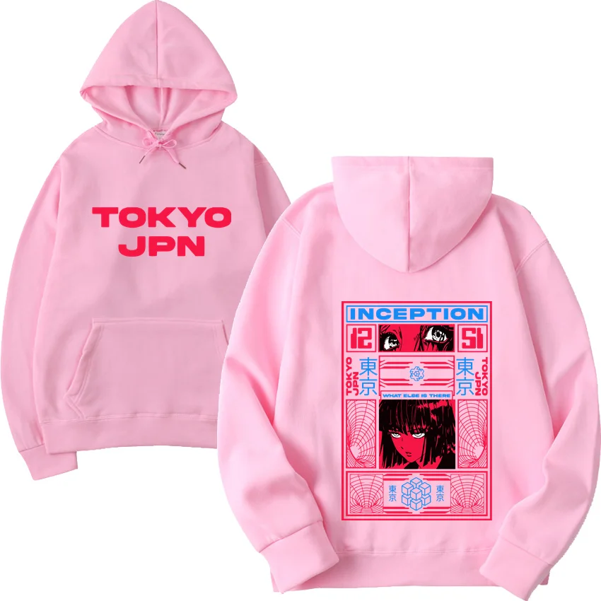 

2021 Male Japan Hudi Anime Tokyo Girl Top Pull-out Sweatshirt Woman Man Tomio Kajiu Clothing Hoodie Harajuku Men's Top