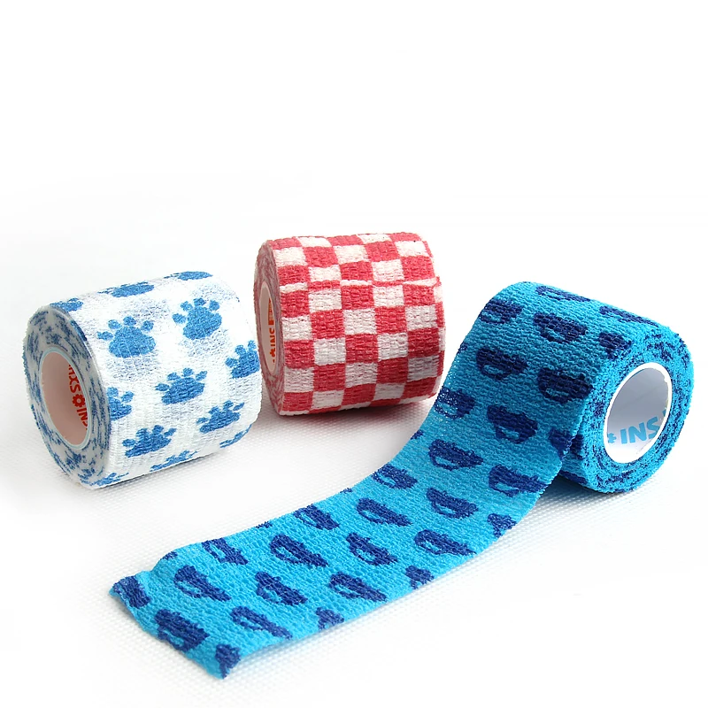 5 см X 4 м Kinesiotape хлопковая эластичная клейкая лента яркая кинезиологическая